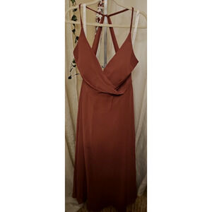 Azazie Mauve Formal Dress Size 16